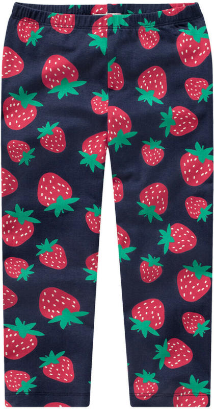 Mädchen Capri-Leggings mit Erdbeer-Motiven (Nur online)
