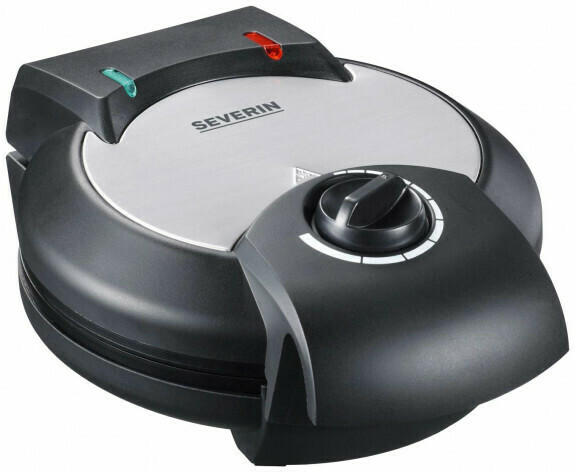 Severin Waffelautomat WA 2103 Edelstahl/schwarz