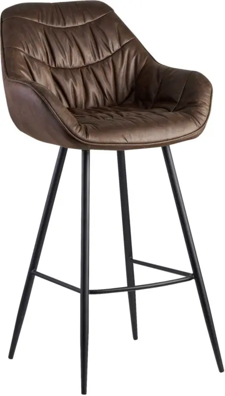 Barhocker 'Wohnling', braun