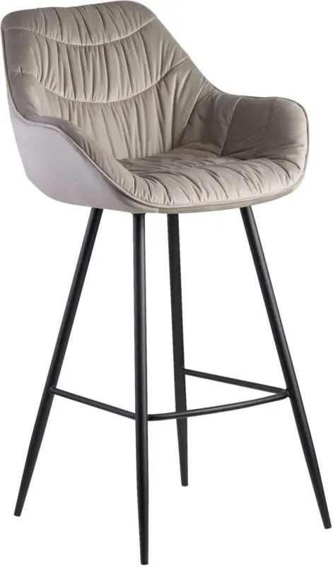 Barhocker 'Wohnling', beige