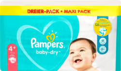 Couches Pampers Baby-Dry Taille 4+ (10-15 kg) - 84 Couches
