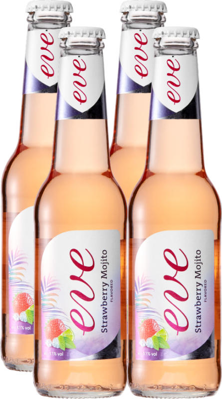 Cardinal Eve Strawberry Mojito, 4 x 27,5 cl