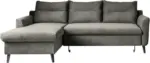 mömax Dornbirn - Ihr Trendmöbelhaus in Dornbirn Eckschlafsofa in Dunkelgrau ´STYLISH STAN DUNKELGRAU´