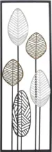 mömax Wanddeko Frond aus Metall ca. 30x90x1,5cm