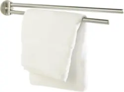 Handtuchhalter Edelstahlfarben