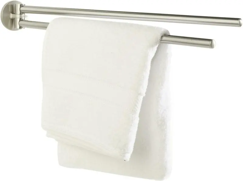 Handtuchhalter Edelstahlfarben