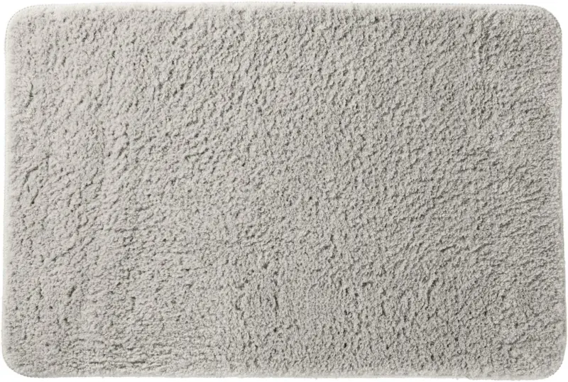 Badematte Vivien in Hellgrau ca. 60x90cm