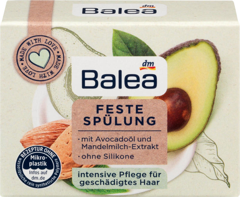 Balea Feste Spülung Avocado Mandelmilch
