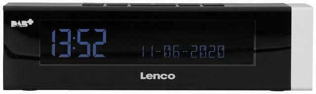Lenco CR630BK Radiowecker mit DAB+ & USB-Ladefunktion