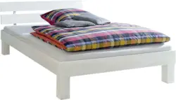 Futonbett 'Julia' , aus Eiche, wei&szlig;