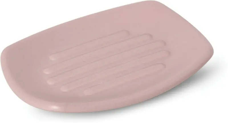 Seifenschale Melrina aus Steinzeug in Rosa