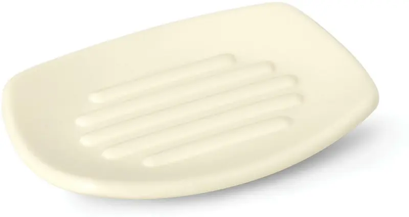 Seifenschale Melrina aus Steinzeug in Creme