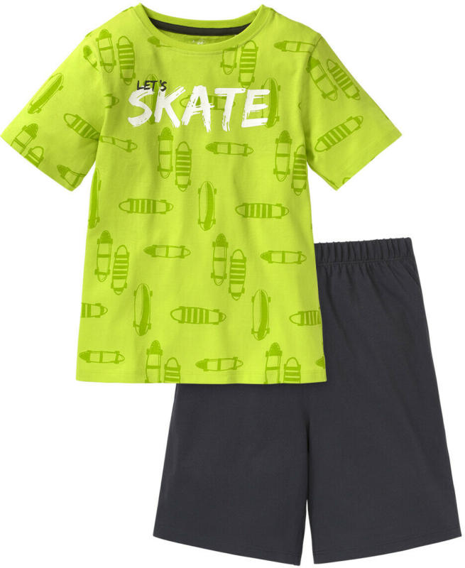 Jungen Shorty mit Skateboard-Motiven (Nur online)