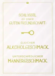 Postkarte Vollzeitprinzessin in Rosa