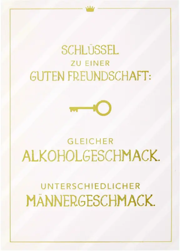 Postkarte Vollzeitprinzessin in Rosa