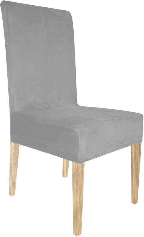 Stuhlhusse Henry in Silberfarben