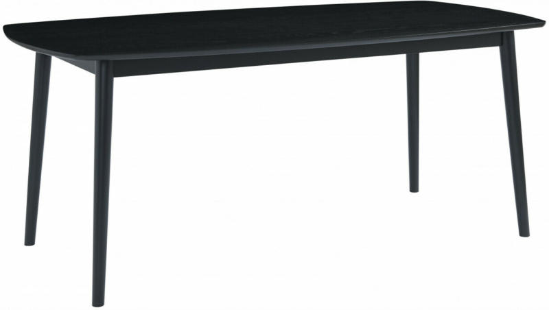 Esstisch Eiche Schwarz Furniert
