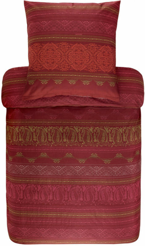 Bassetti Urbino Satin Bettwäsche Rot