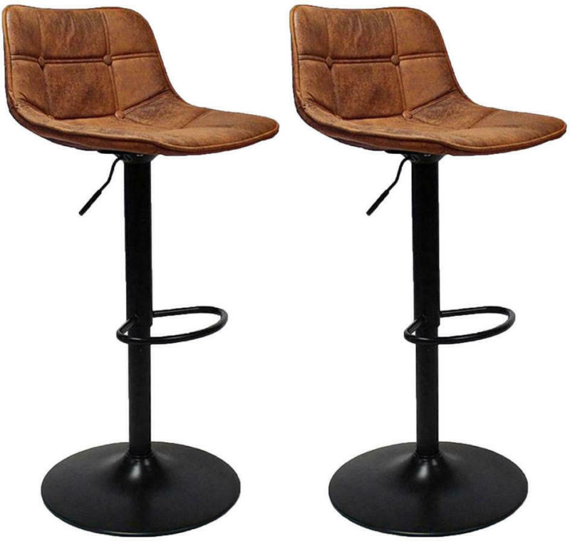 Barhocker-Set in Braun