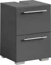 Waschbeckenunterschrank , anthrazit