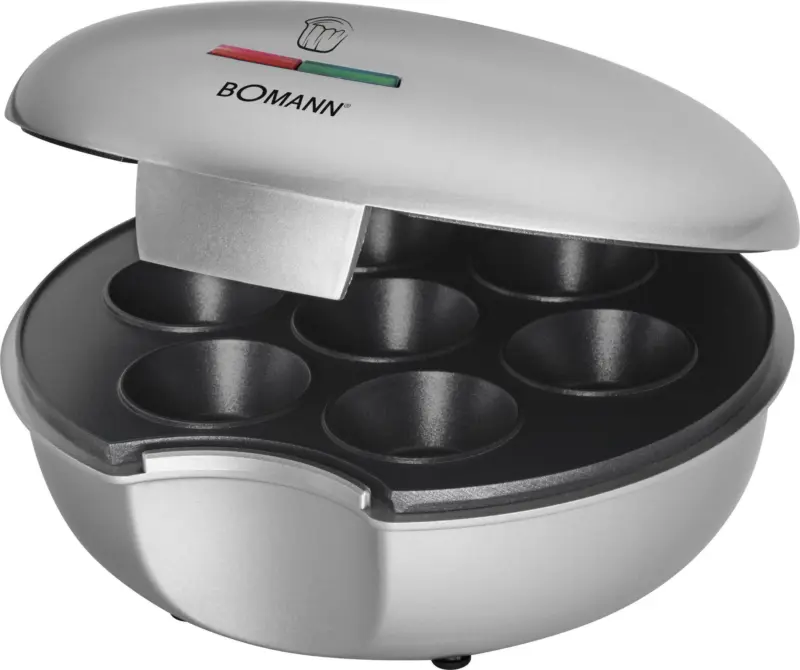 Cupcake-Maker in schwarz/silber