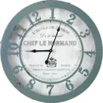 mömax Dornbirn - Ihr Trendmöbelhaus in Dornbirn Uhr Normandie in Blau/ Weiss ca.Ø50cm