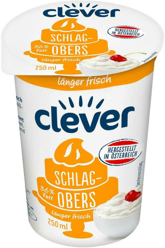Clever Schlagobers 36%