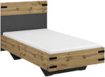 Bett LOS ANGELES 90x200cm eiche wotan