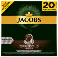 Capsule di caffè Jacobs ROBUSTA,Arabica JACOBS Espresso intenso 10