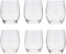 Bicchiere da acqua GRAPHIK 6 pezzi cristallino 30cl