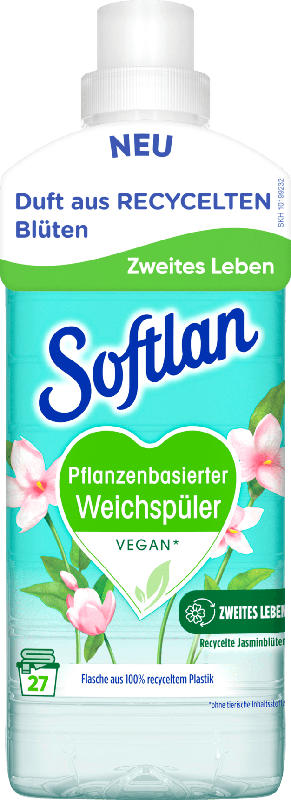 Softlan Weichspüler upcycled Jasminblüten 27WL
