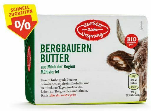 ZURÜCK ZUM URSPRUNG BIO-Bergbauernbutter