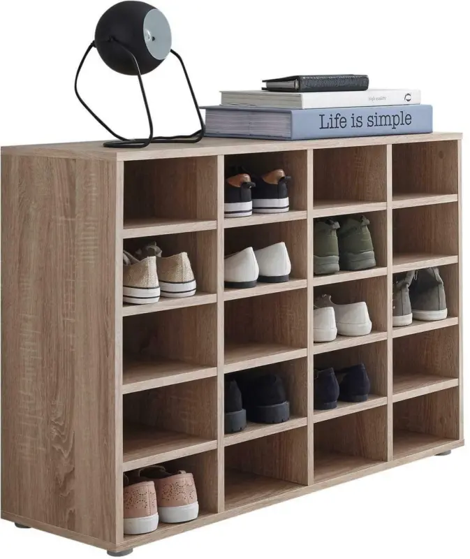 Regal in Eichefarbe 'Boots'