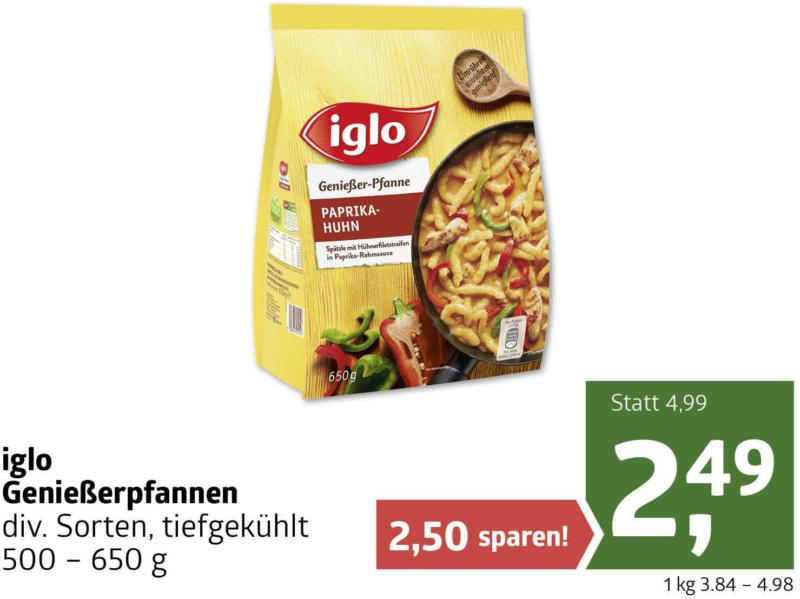 iglo Genießerpfannen