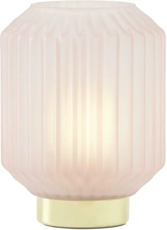 Windlicht Socket in Pink Ø ca. 12,5cm
