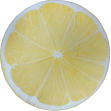 Cuscino coprisedia FRUITS 38x38cm giallo stampato