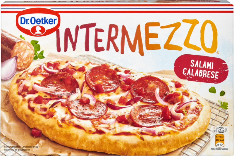 Dr. Oetker Intermezzo , Salami Calabrese, 190 g