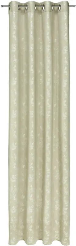 Ösenvorhang Gräser in Champagner ca. 140x245cm