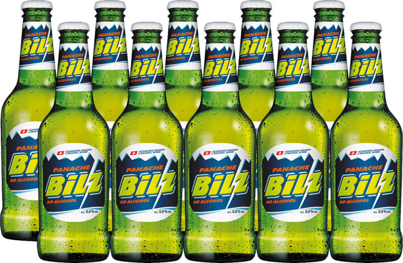 Panaché Bilz, sans alcool, 10 x 33 cl