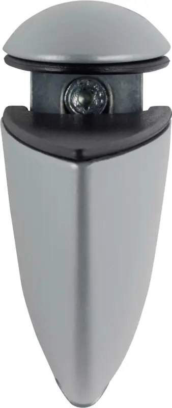 Wandhalter X-Tra in Alufarben, 2 Stk.