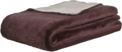 Kuscheldecke Double in Lila ca. 150x220cm