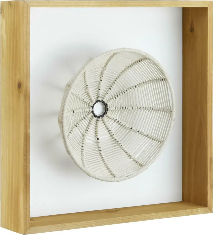 Wanddeko Nature ca. 40x40x8,5cm