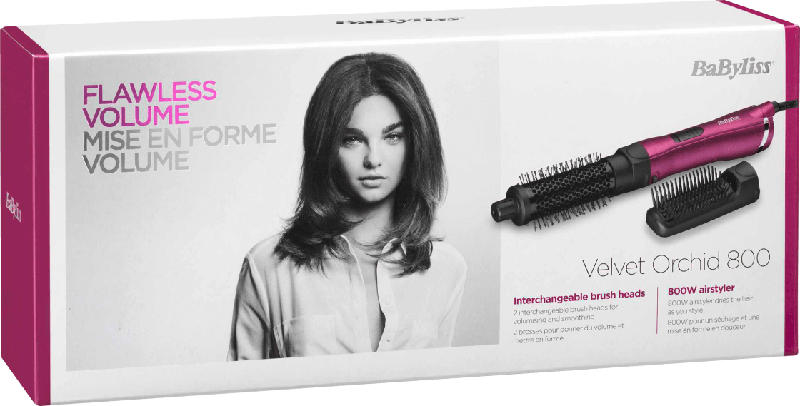 BaByliss Warmluftbürste Velvet Orchid 800