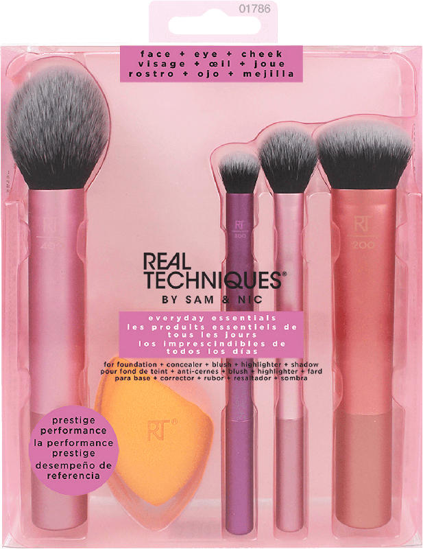 REAL TECHNIQUES Pinsel-Set Everyday Essentials