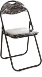 Klappsessel in Schwarz