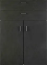 Frontenset in Dunkelgrau