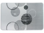 Badematte BOBBY hellgrau 50x80cm