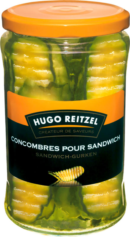 Hugo Reitzel Sandwich-Gurken, 190 g