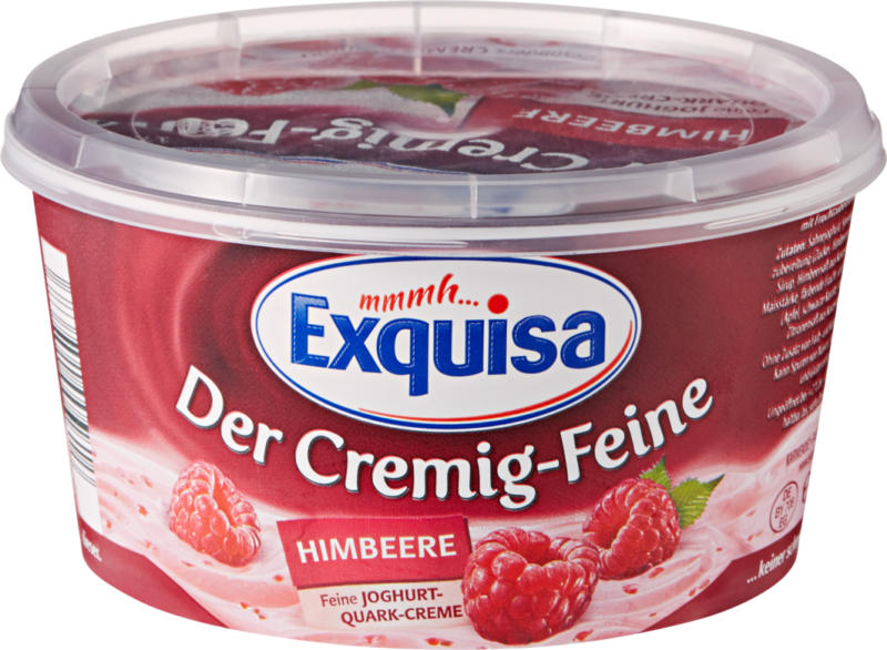 Séré aux fruits Exquisa, Framboise, 470 g
