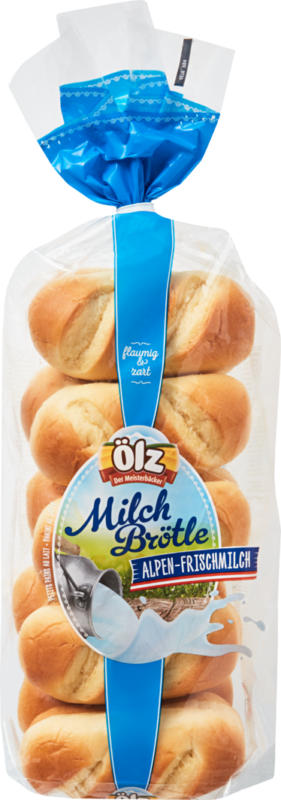 Ölz Milchbrötchen Alpen-Frischmilch, 400 g